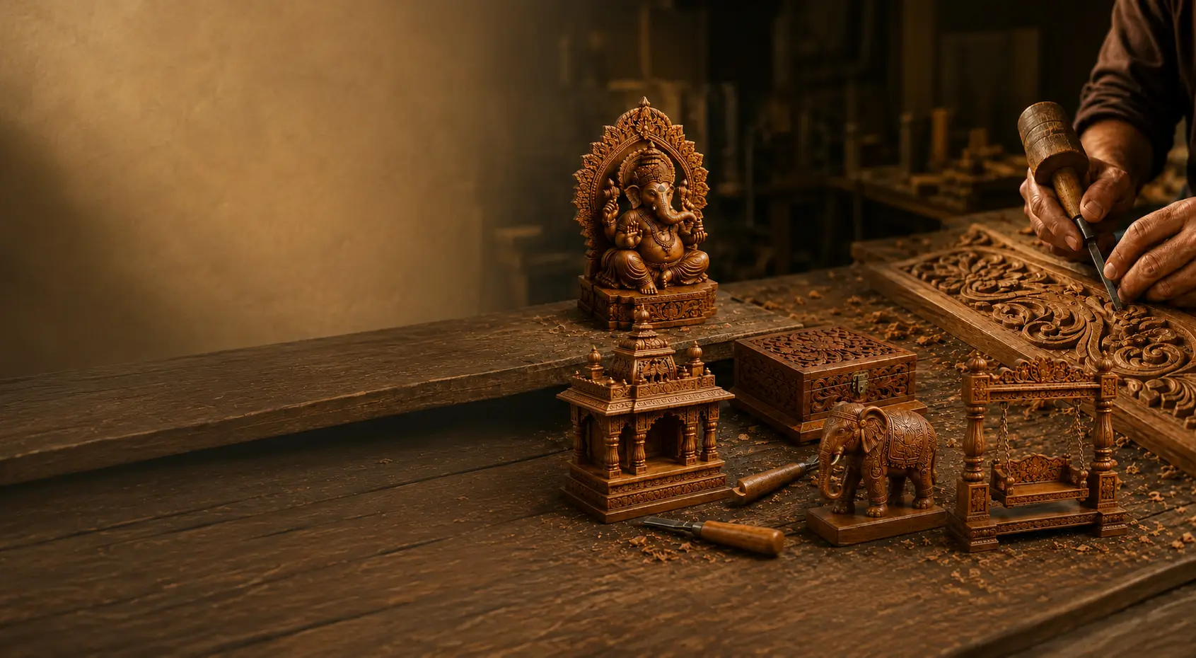 Handcrafted with LovePremium Wooden Décor